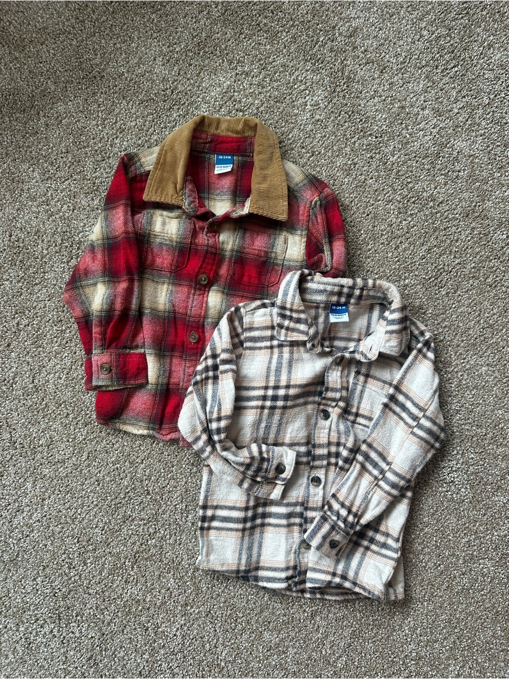Baby boy plaid shirts